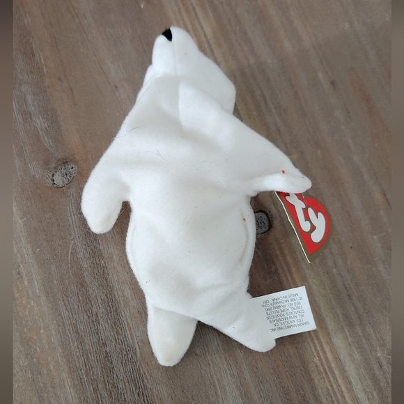 🤍 Ty Beanie Baby “Seamore” Seal Set – 1993 Beanie & Teenie Pair, Excellent Cond - Picture 13 of 15